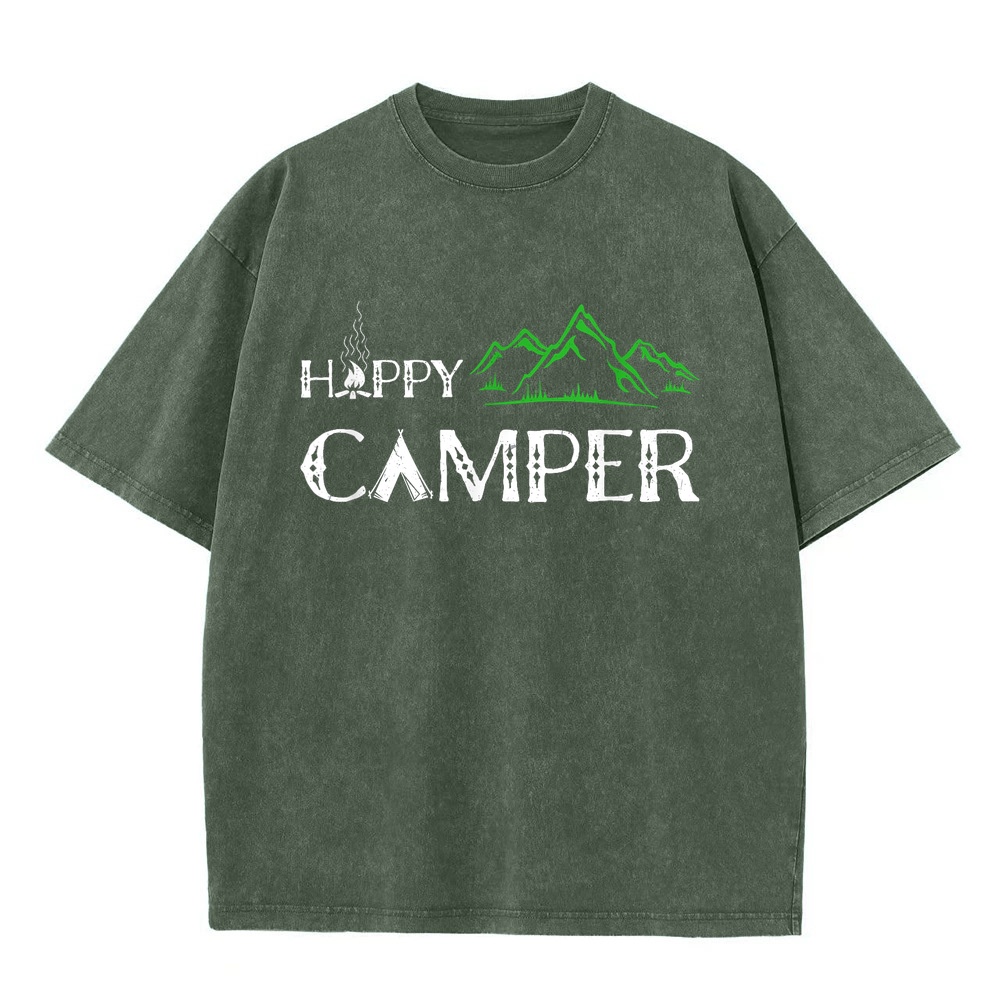 Summer Clothing Women Canada - Maglietta da campeggio Happy Camper per