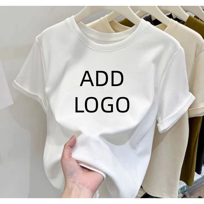 Summer Clothing Wholesale - T-shirt da donna in cotone personalizzata