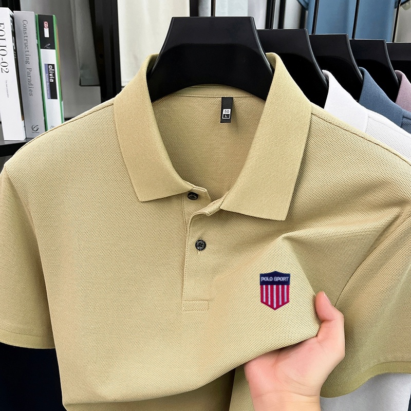 Summer Clothing Brands - Polo da Uomo Estivo 100% Cotone