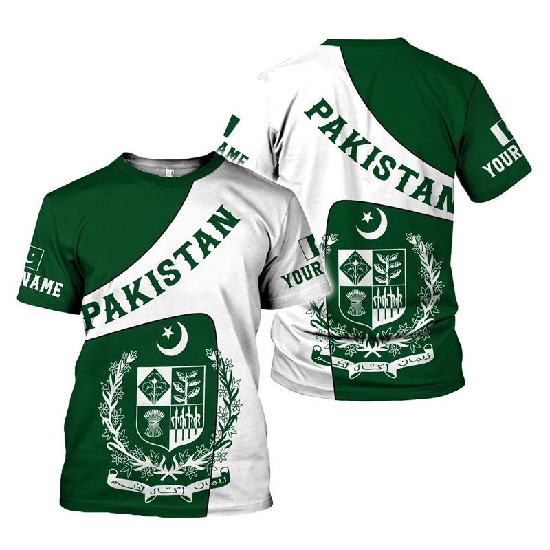 T-Shirt da uomo con stampa 3D  - Summer Clothing Pakistan recensione e prezzo