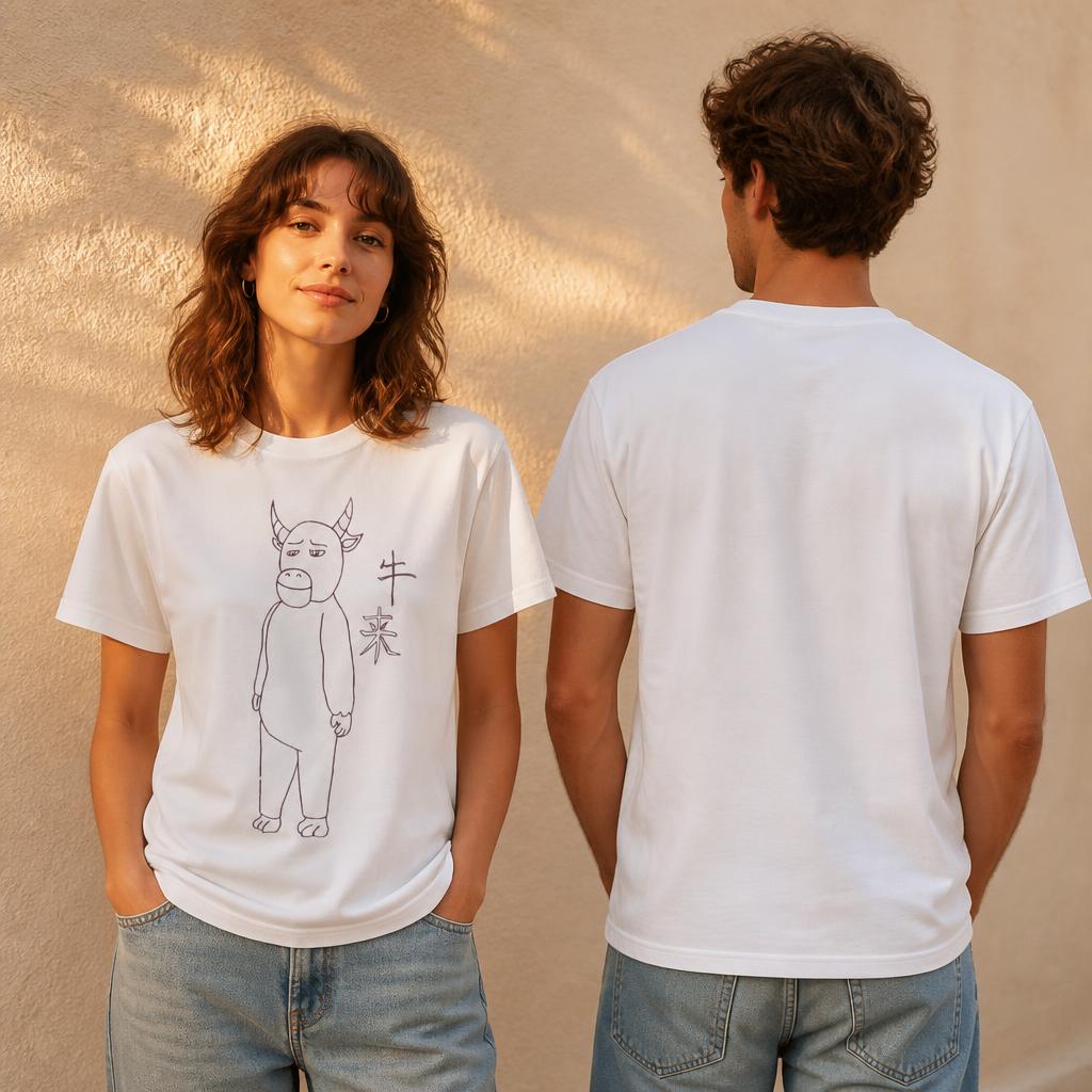 T-Shirt da Uomo Niu Lai con Di - Summer Clothing Drawing recensione e prezzo
