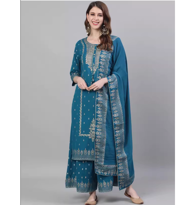 Set Tre Pezzi in Stile Etnico  - Summer Clothing Pakistan recensione e prezzo