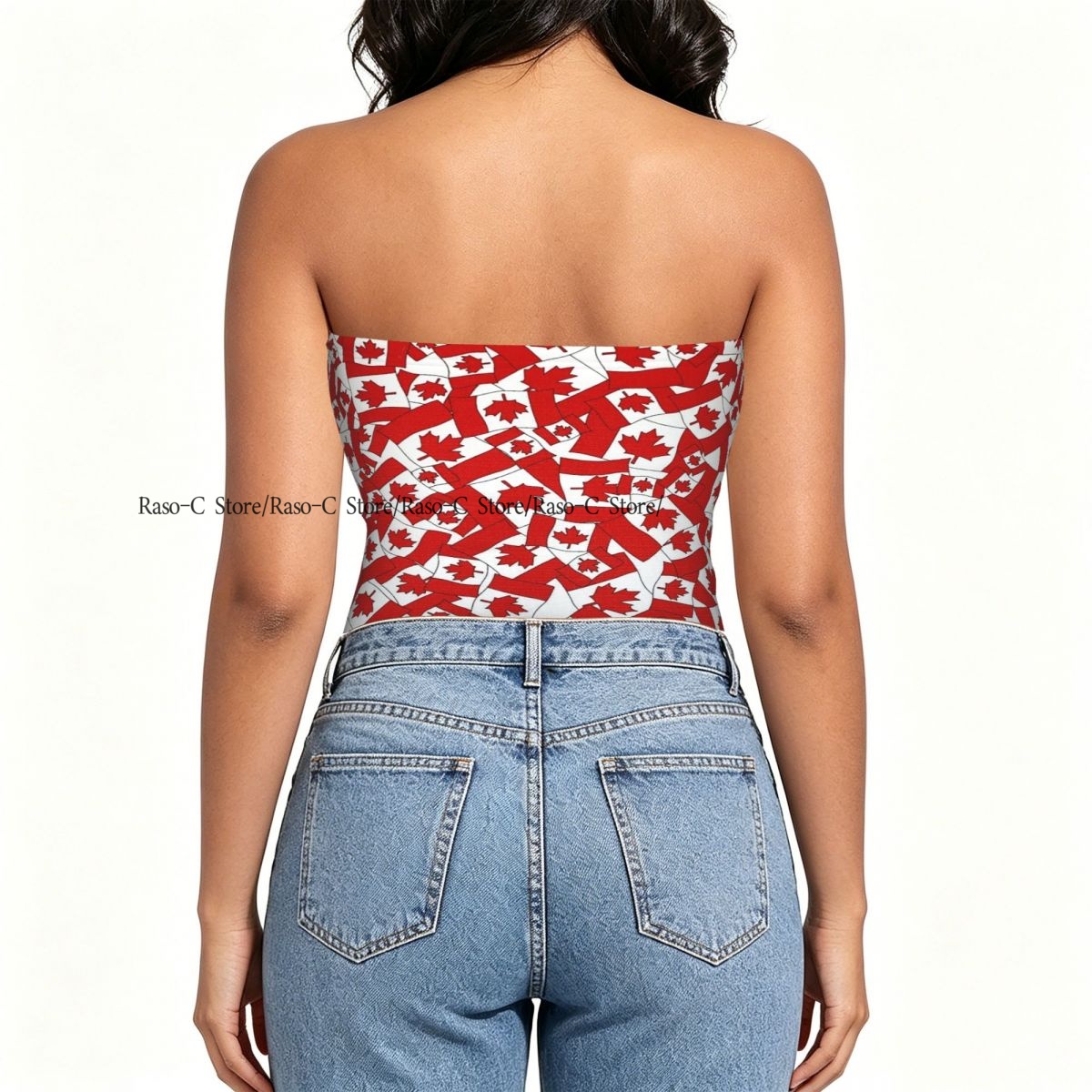 Top a tubino slim fit da donna - Summer Clothing Women Canada recensione e prezzo